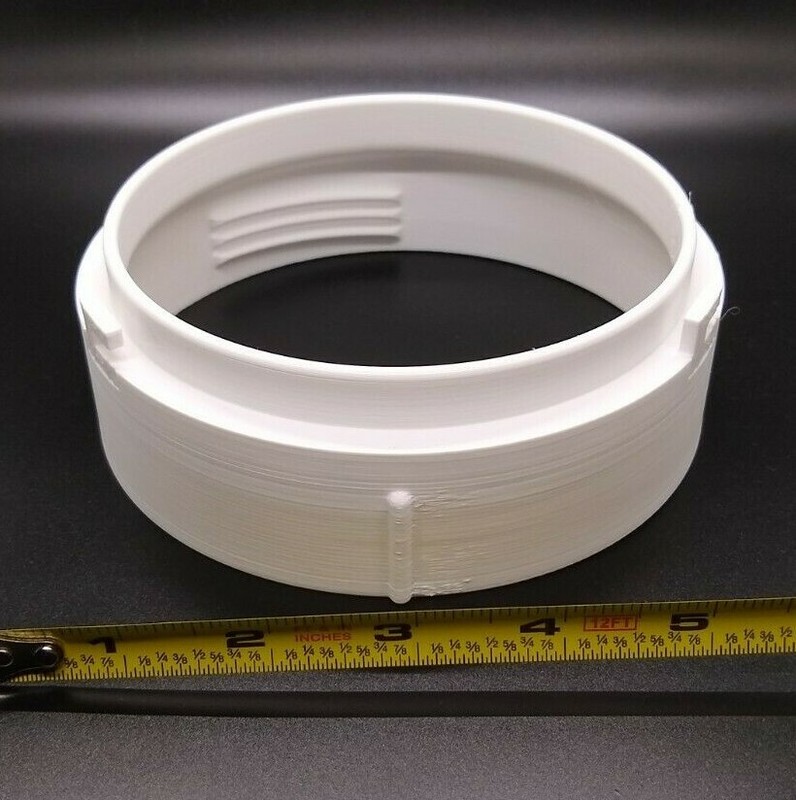 Soleus Air portable air conditioner AC 5" hose adapter for some models gallery