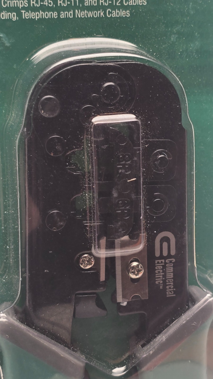 Commercial Electric - Ratchet Modular Plug Crimper RJ45 RJ11 RJ12 -Brand NEW! gallery