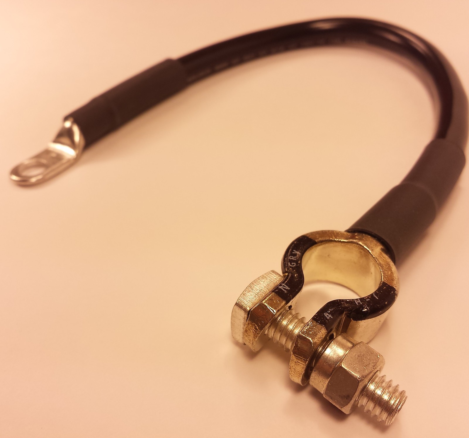 Battery Cable Negative 4 Gauge AWG Marine Grade Tinned Copper - Car, Boat, Solar gallery