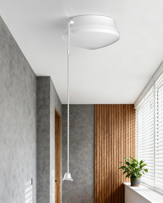 Flush Mount Ceiling Light with Pull Chain Surface Mount LED Light Fixture for... gallery