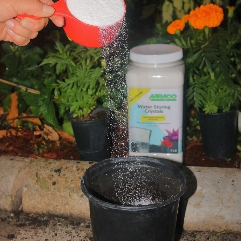 Soil Moisture Water Absorbing Polymer Crystals gallery