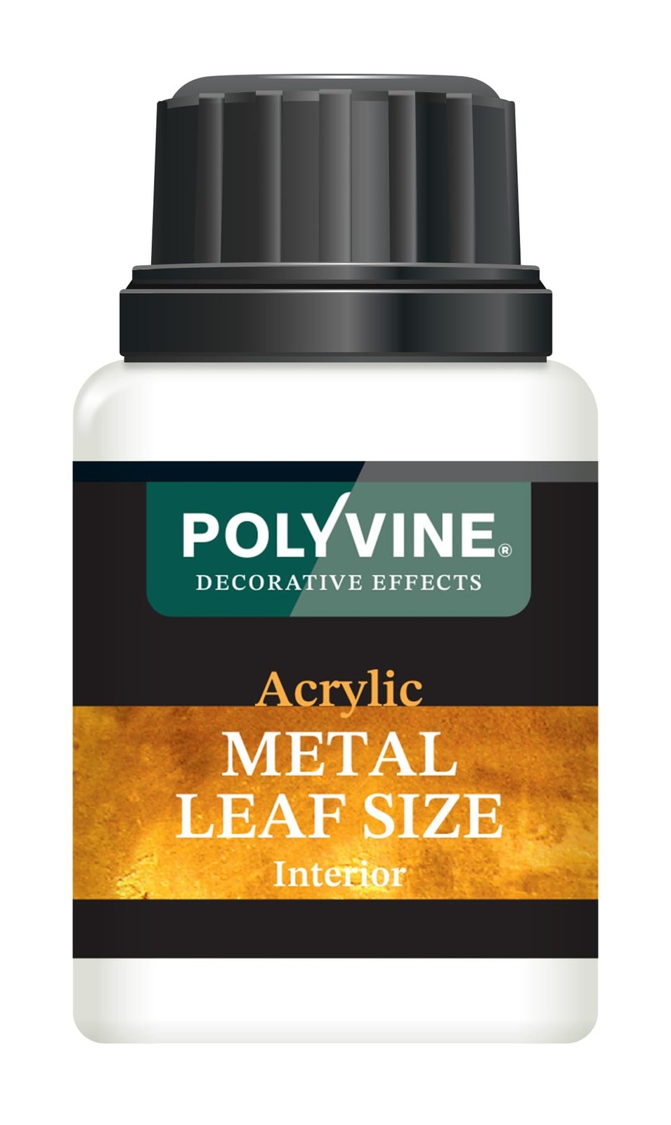 Polyvine Metal Leaf Size 100ml Gold & Metal Acrylic Adhesive gallery