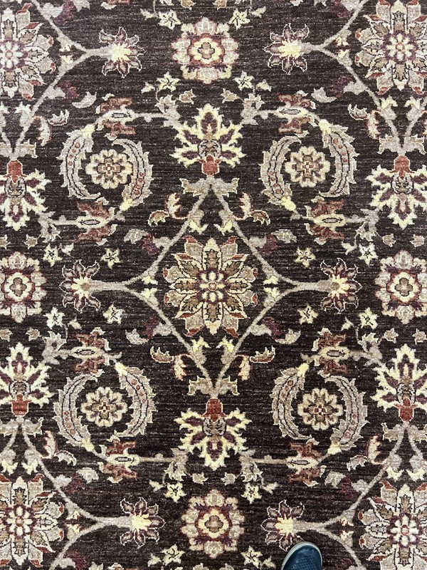 12' x 16'3" Pakistani Peshawar Oriental Rug - Hand Made - 100% Wool - Veg Dye gallery