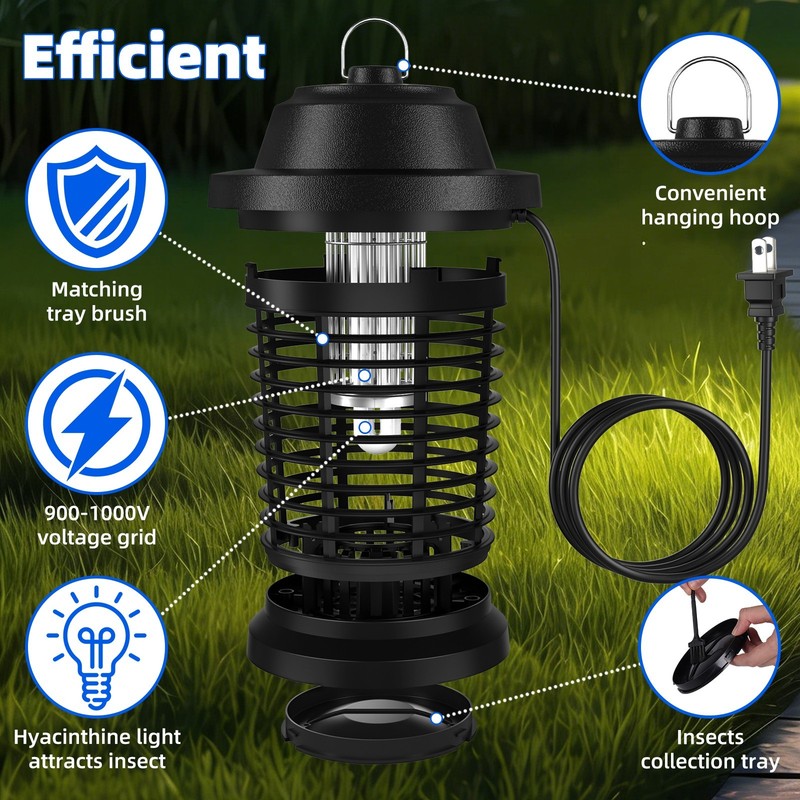 Electronic Bug Zapper Mosquito Killer Fly Trap Lamp,Electronic Fly Insect Trap gallery