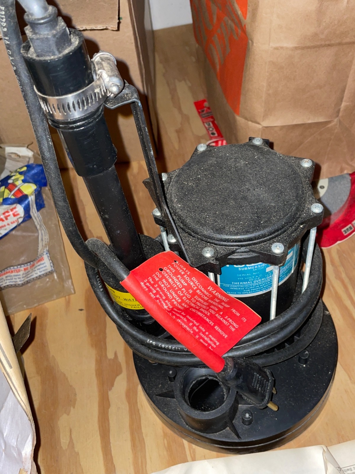 Flotec Submersible Sump Pump 1/3 HP Model S2500 gallery