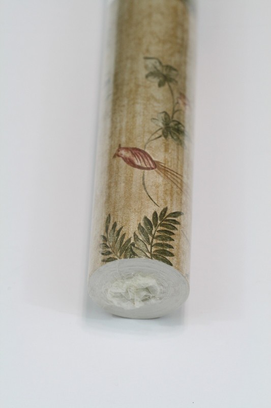 NOS Beacon House Wallpaper Double Roll Elephants Monkeys Tropical Palm Birds gallery