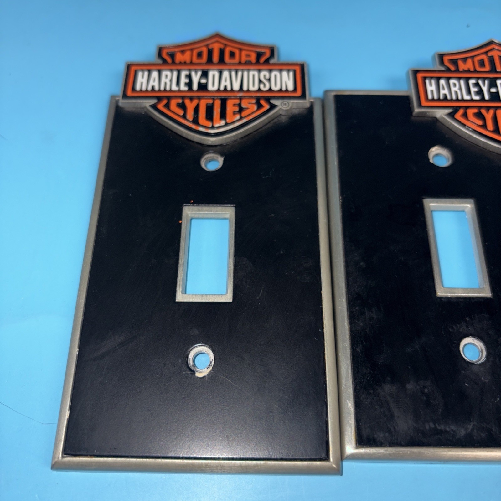 New Harley Davidson Motorcycles Light Switch Plate Covers 1 And 2 Switch gallery