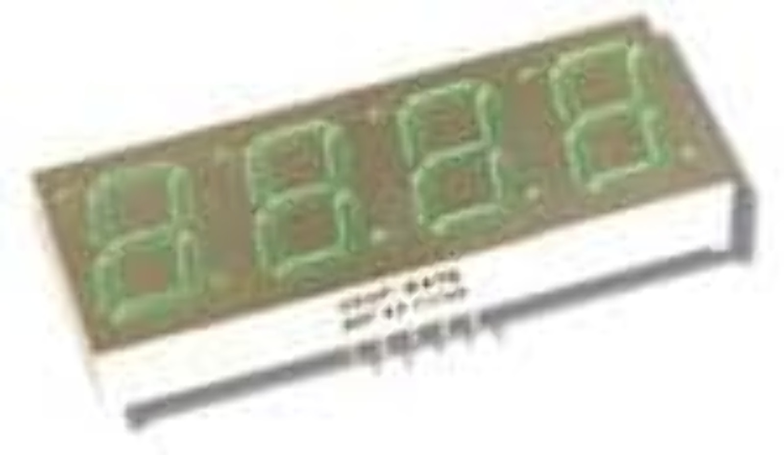 HDSP-B47G LED Displays Modules 18:88 Clock Module 0.56in 4 Digits Quad Green gallery