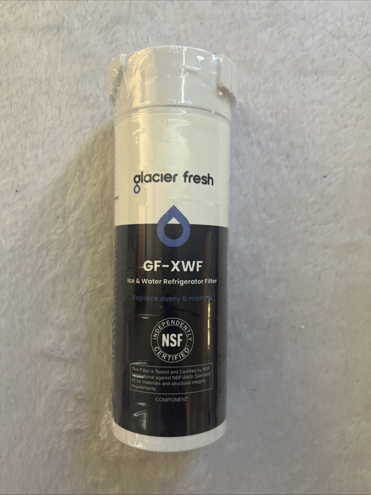 GLACIER FRESH GF-XWF Refrigerator Ice & Water Filter 1 Pack New Sealed Package gallery