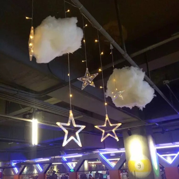 3D Artificial Clouds Wedding Party White Fake Cloud Cotton Home Stage Decor Prop gallery