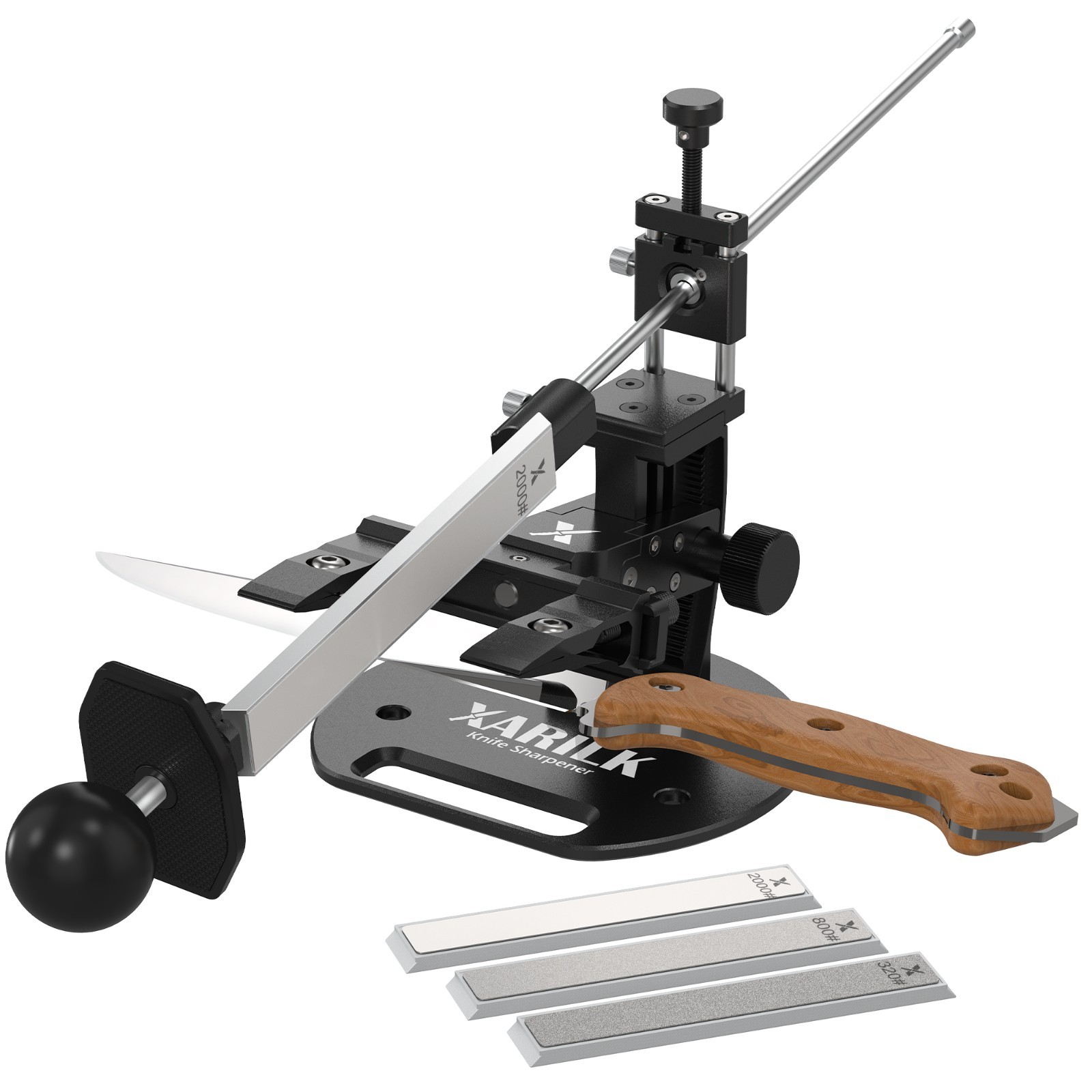 GEN4 Adjustable Guided Knife Sharpening System with 360° Flip Rotation gallery