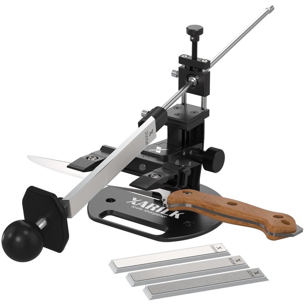 GEN4 Adjustable Guided Knife Sharpening System with 360° Flip Rotation
