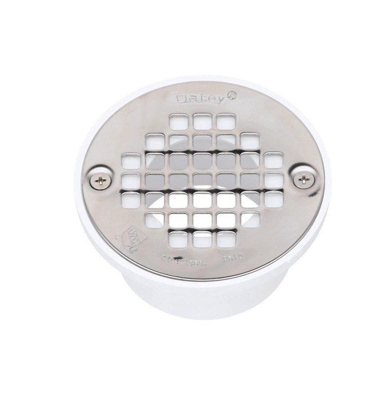 OATNEY 435794 PVC General Purpose Drain 2” / 3” Stainless Steel Screw Strainer gallery