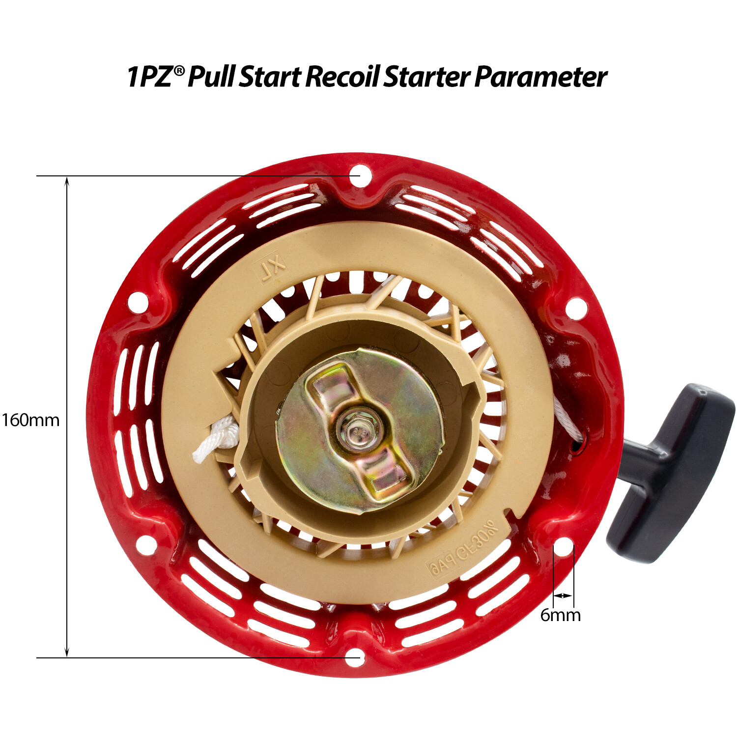 Recoil Pull Start Starter For Kohler Series 3000 SH265 6.5HP Replace #1816505S gallery