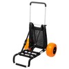 Aluminum Beach Cart — 165lb Load, 12" Wheels, 27-44.7" Adjust Handle gallery