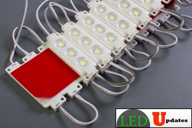 LEDupdates Brightest Store front LED Window Light module with UL power supply gallery