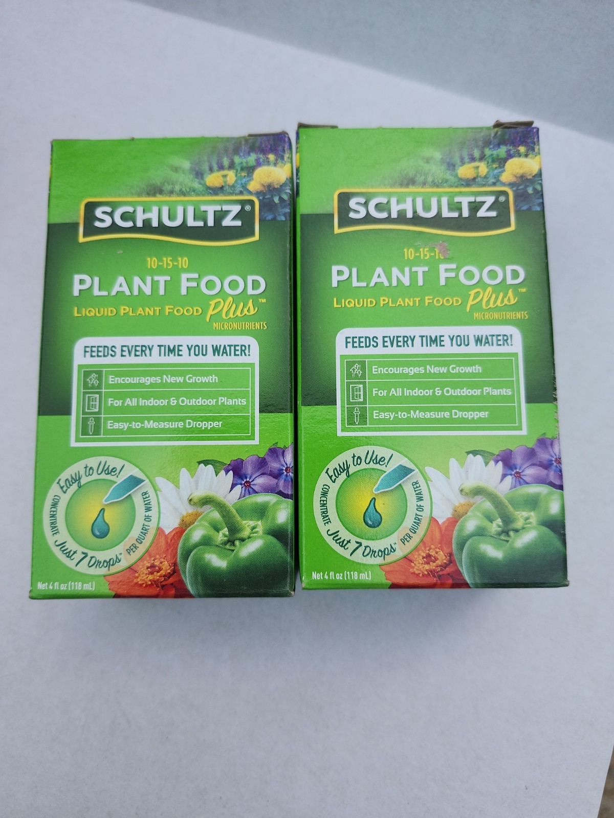 2 Pack (4 fl oz each) Schultz Liquid Plant Food Plus Micronutrients 10-15-10 gallery