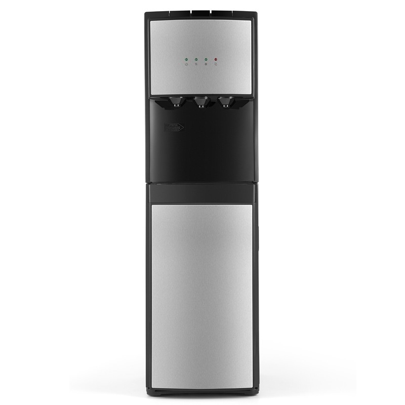 5 Gallon Bottom Loading Water Cooler Dispenser Stainless Steel Child Safety Lock gallery