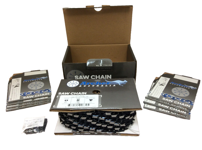 25ft Roll .404 .063 FULL CHISEL Chain saw Chain replaces 68LX025U B3LM-25R 46RS gallery