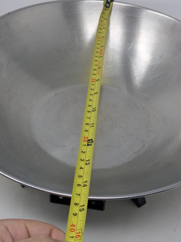 Farberware 14" Stainless Steel Electric Wok Model 303 gallery