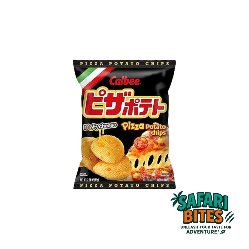 Calbee Pizza Potato chips snack 63g from Japan gallery