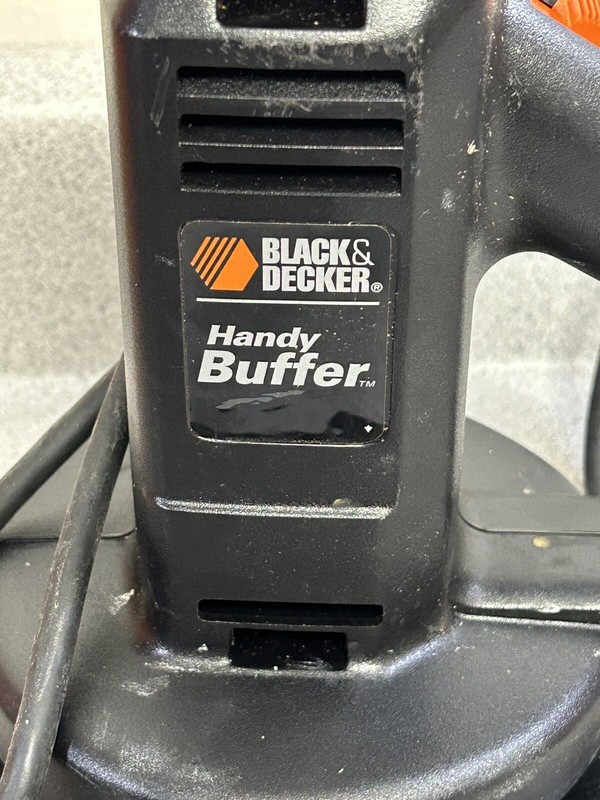 Black & Decker Handy Wax Buffer Orbit Polisher Electric Corded Tool 9555 gallery