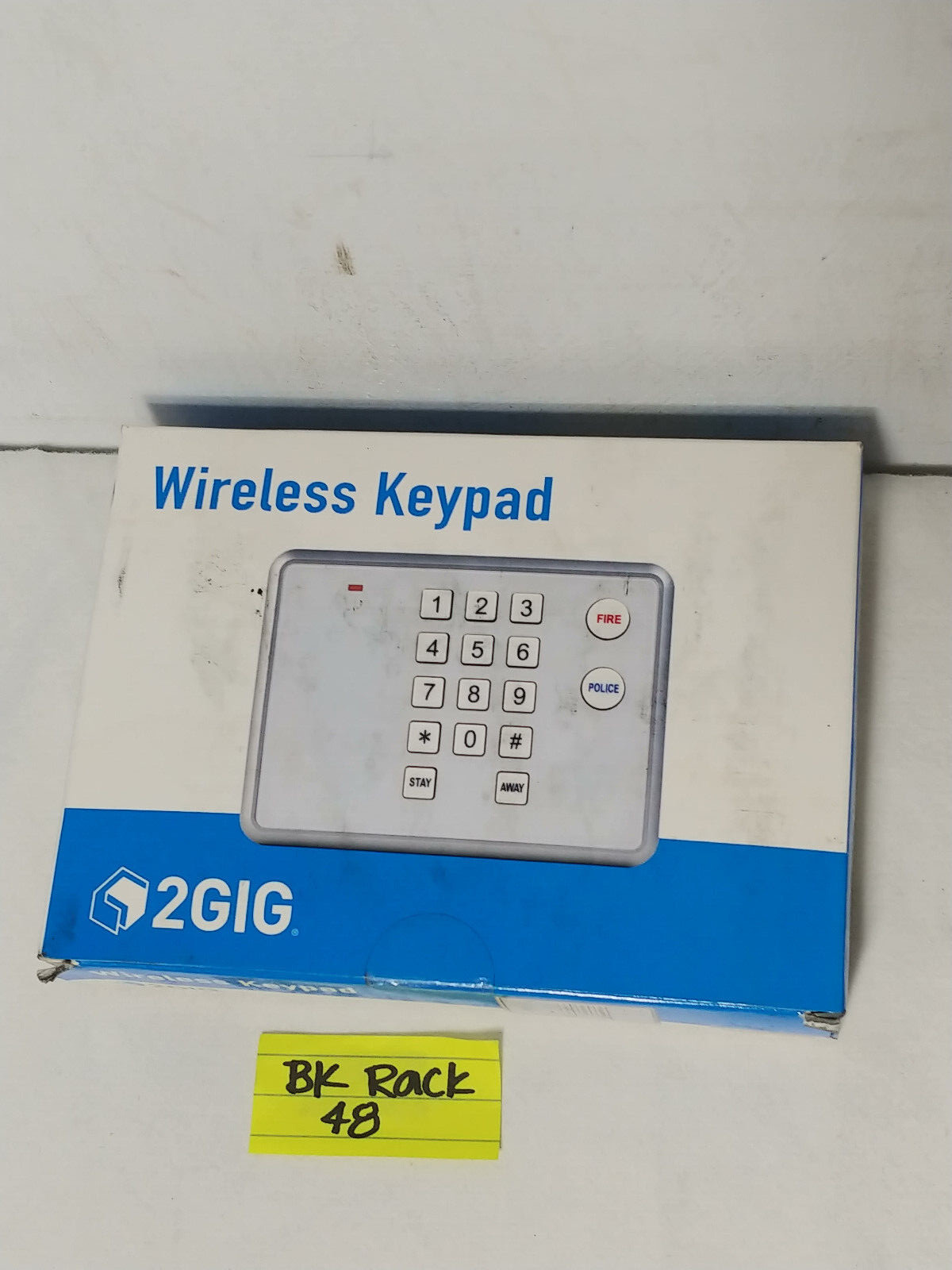 Nortek 2GIG Wireless Keypad Model 2GIG-PAD1-345 New In Box gallery