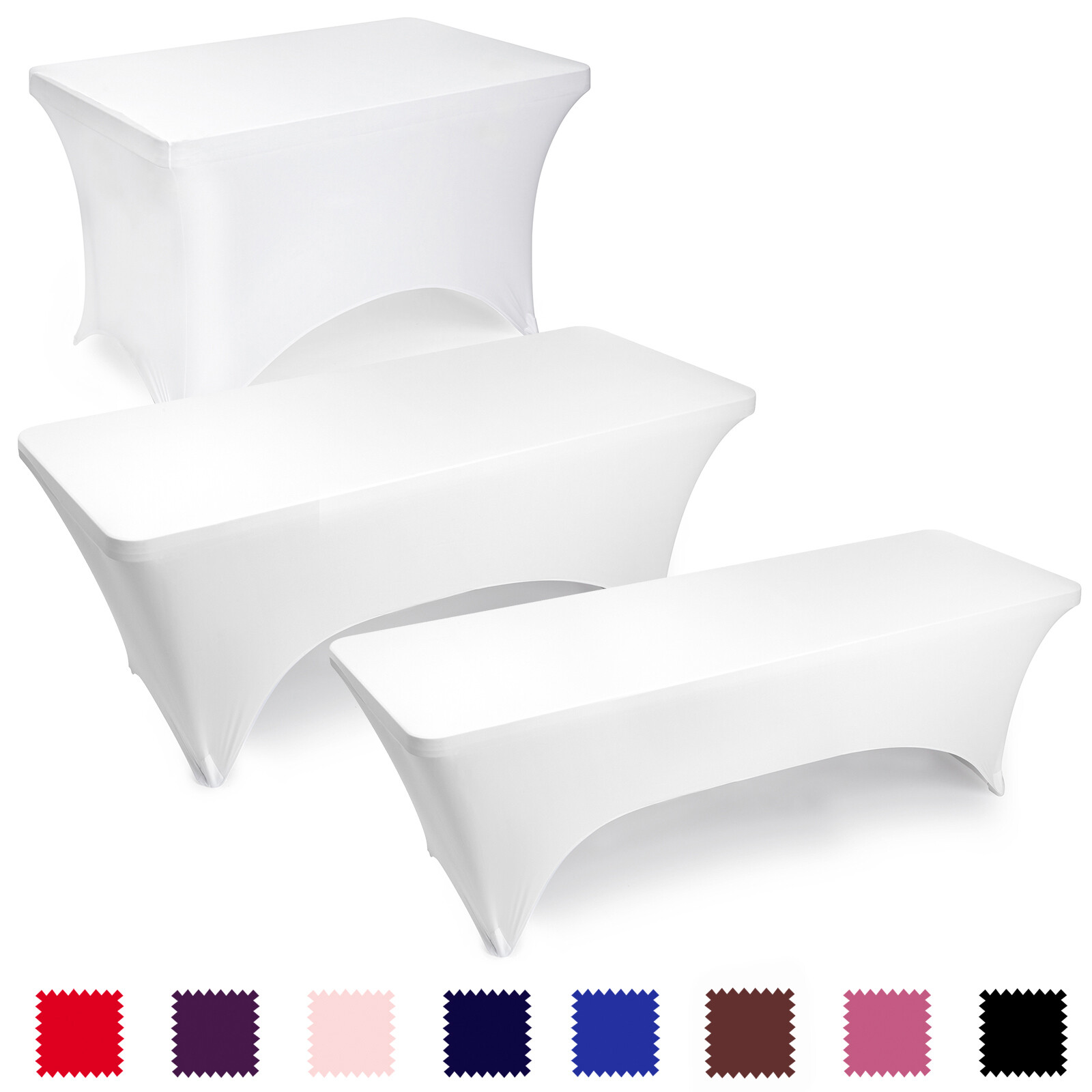 Fitted Spandex Stretch Fabric Tablecloth Cover gallery