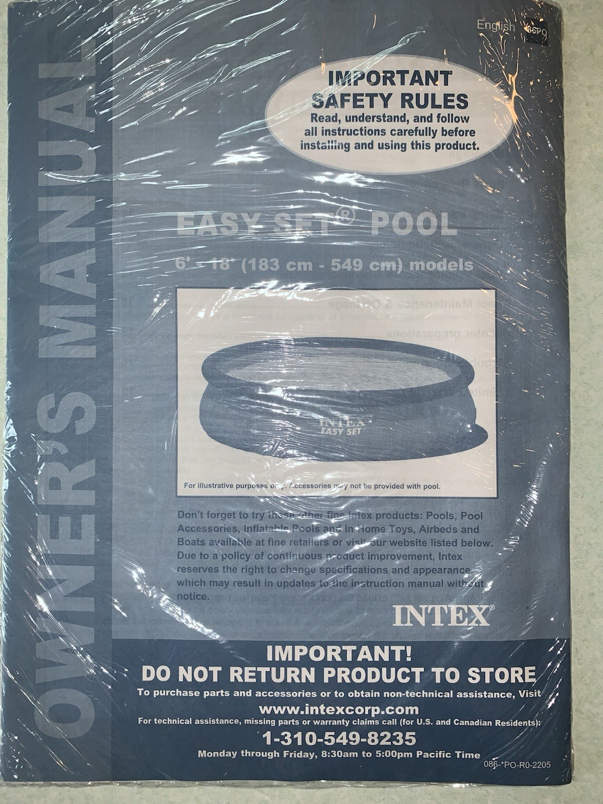 Intex 12352 #P1 Accessory Kit Hoses and Attachments And User Manual NEW gallery