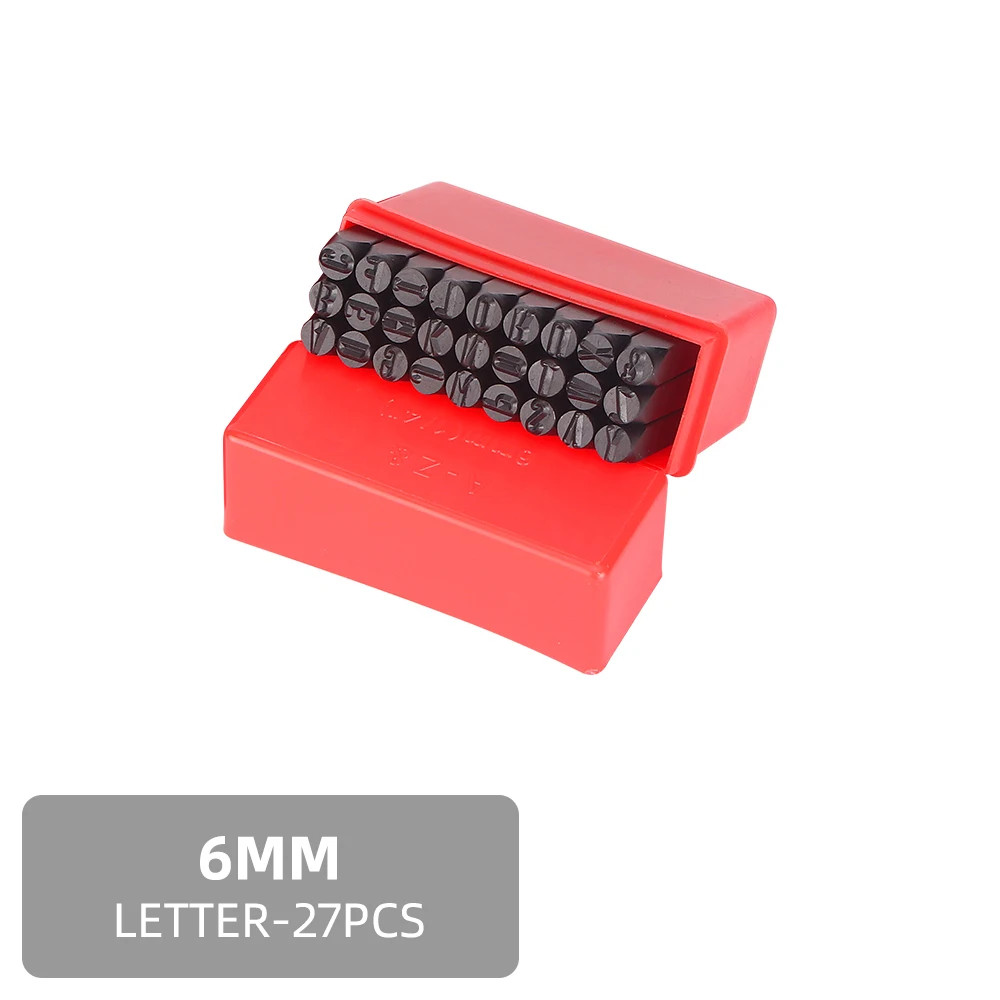 Letter & Number Stamp Punch Set 2-12.5mm A-Z 0-9 for Metal Wood Leather, Plastic gallery