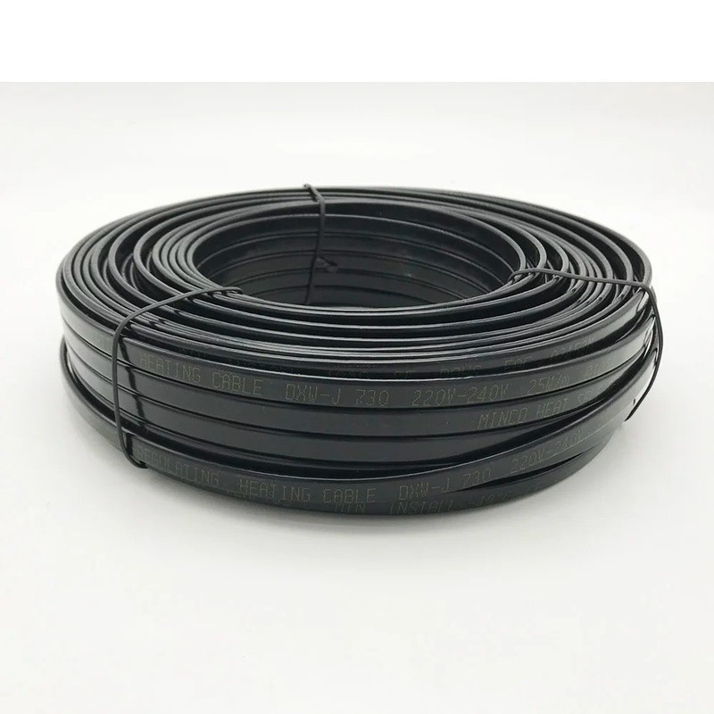 Heating Cable Self Regulating 12V 24V 1-100m Water Pipe Anti Frost Heater Wire gallery