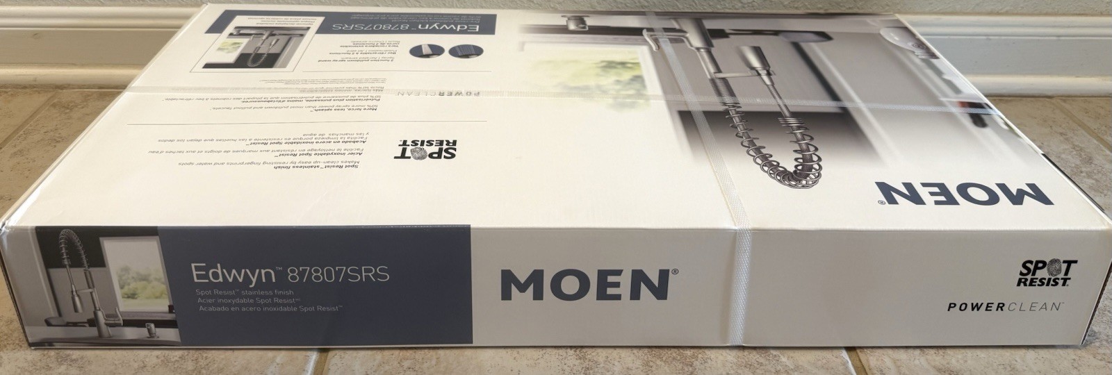 Moen Edwyn Spot Resist Pulldown Kitchen Faucet - Silver (87807SRS) gallery