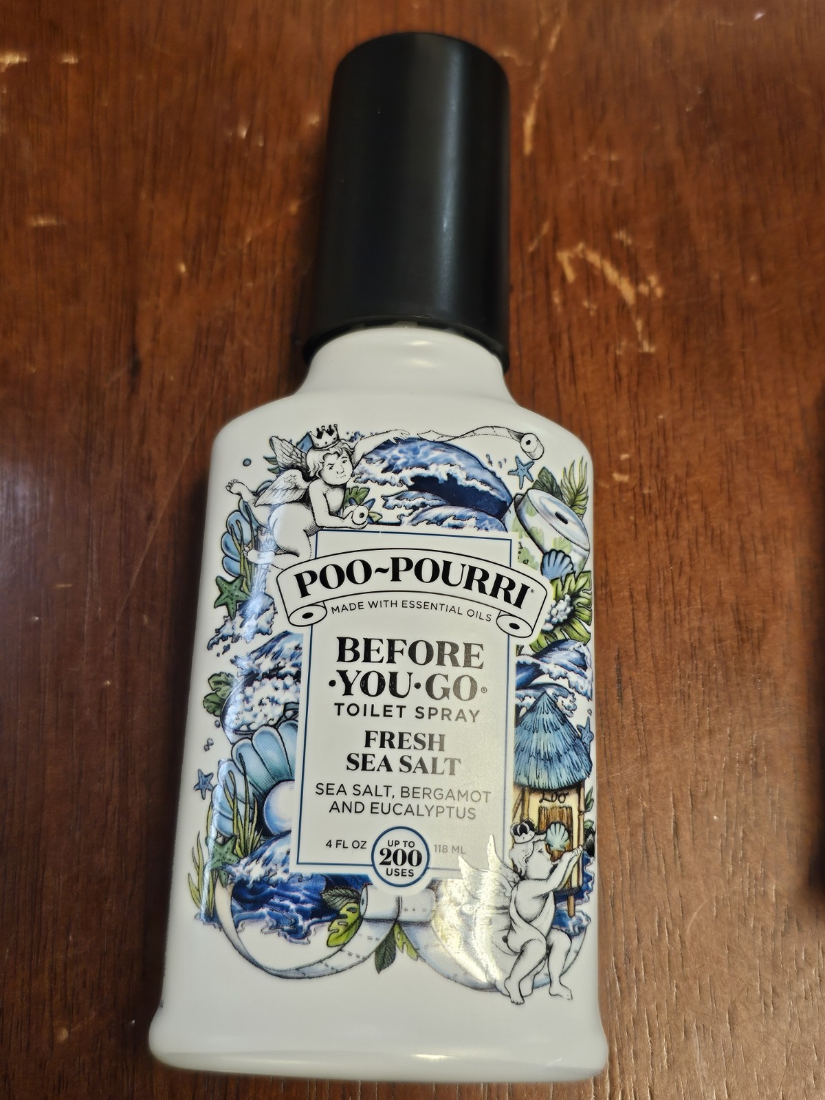 Two Bottles Poo-Pourri Before-You-Go Toilet Spray, Fresh Sea Salt, 4 Fl Oz gallery