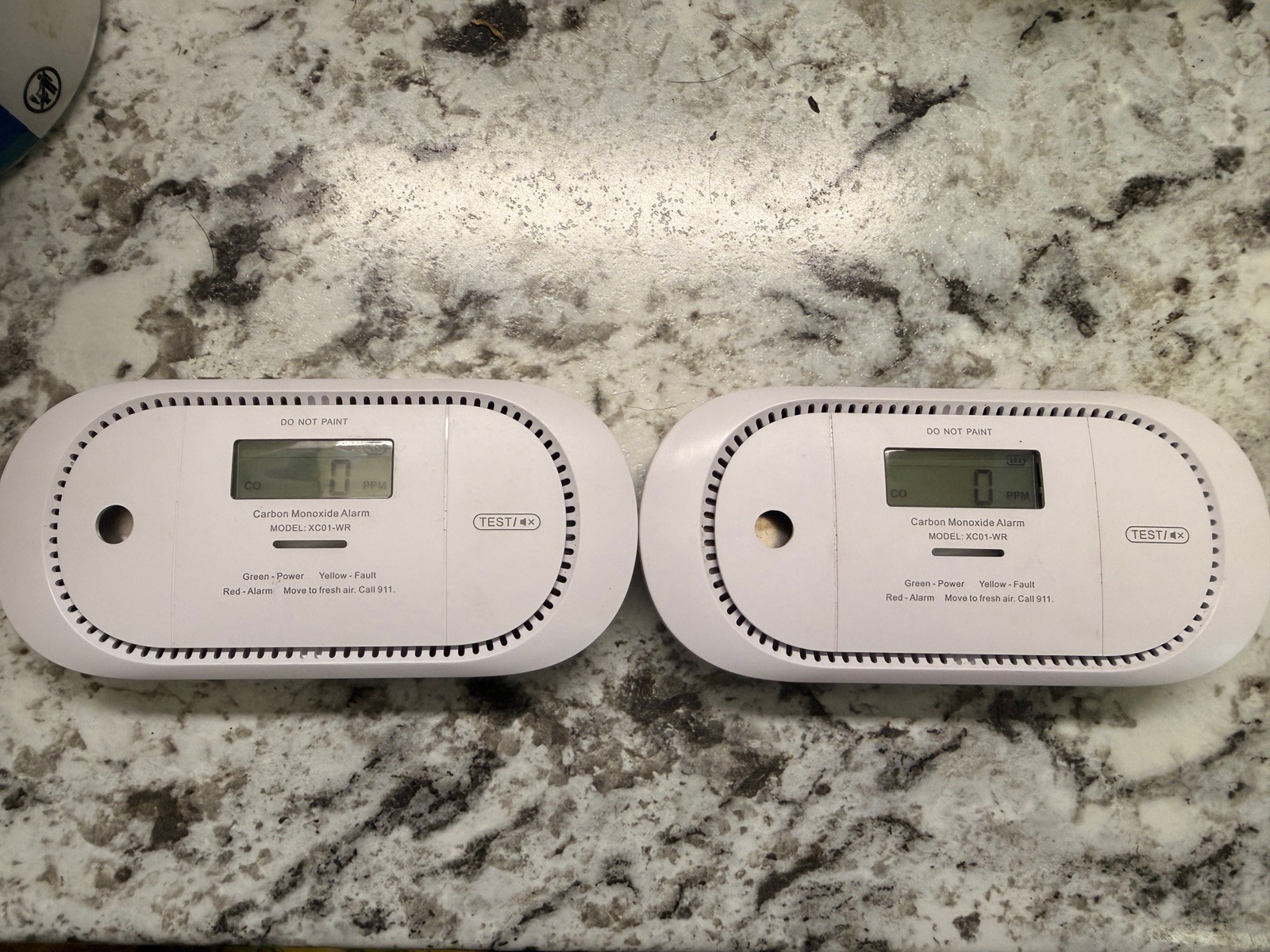 TWO! (2) X-Sense XC01-WR Wireless Interconnected Carbon Monoxide Alarm Detector gallery