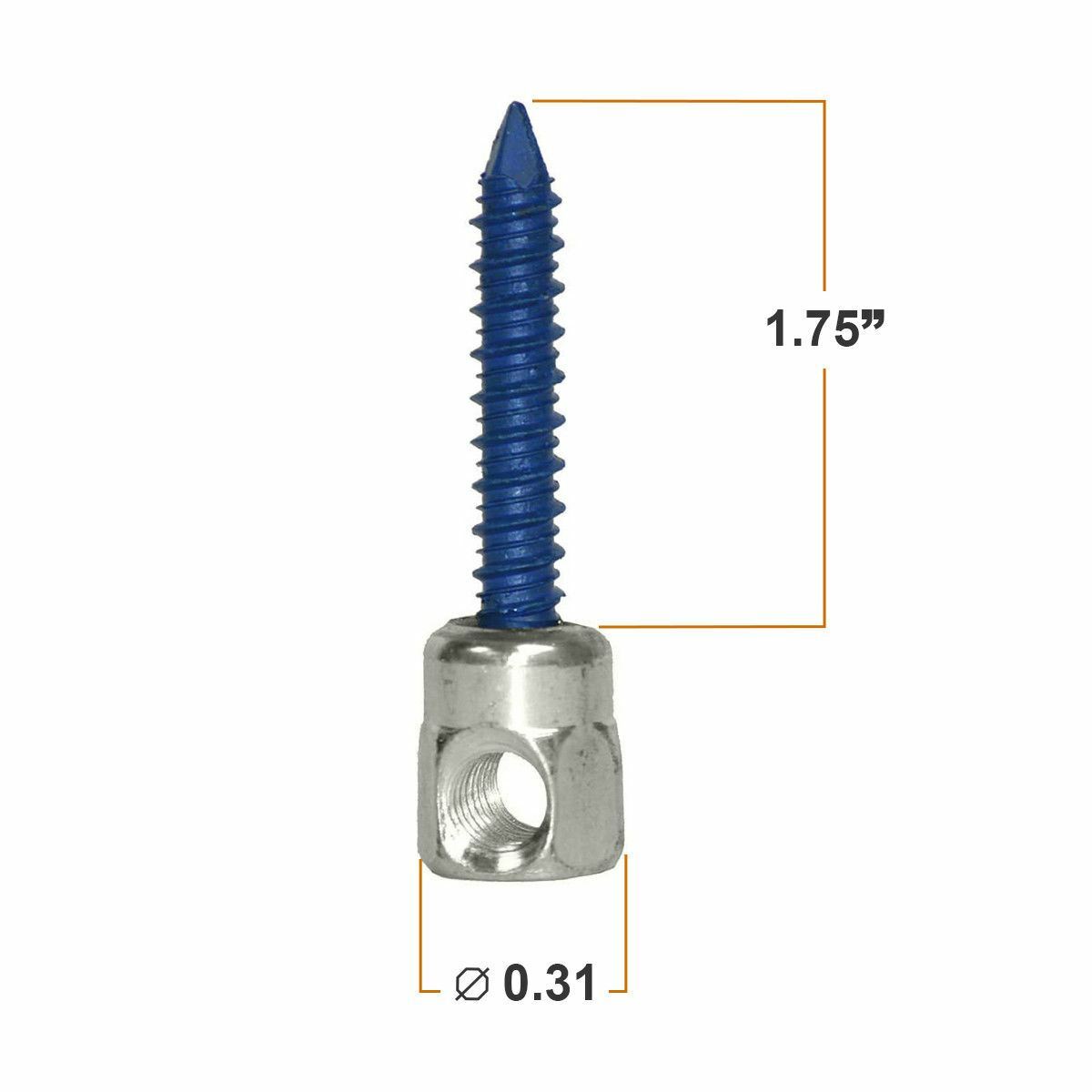 Sammys SWC 20 3/8 Inch Screw Horizontally Threaded Rod Anchor pack of 100 gallery