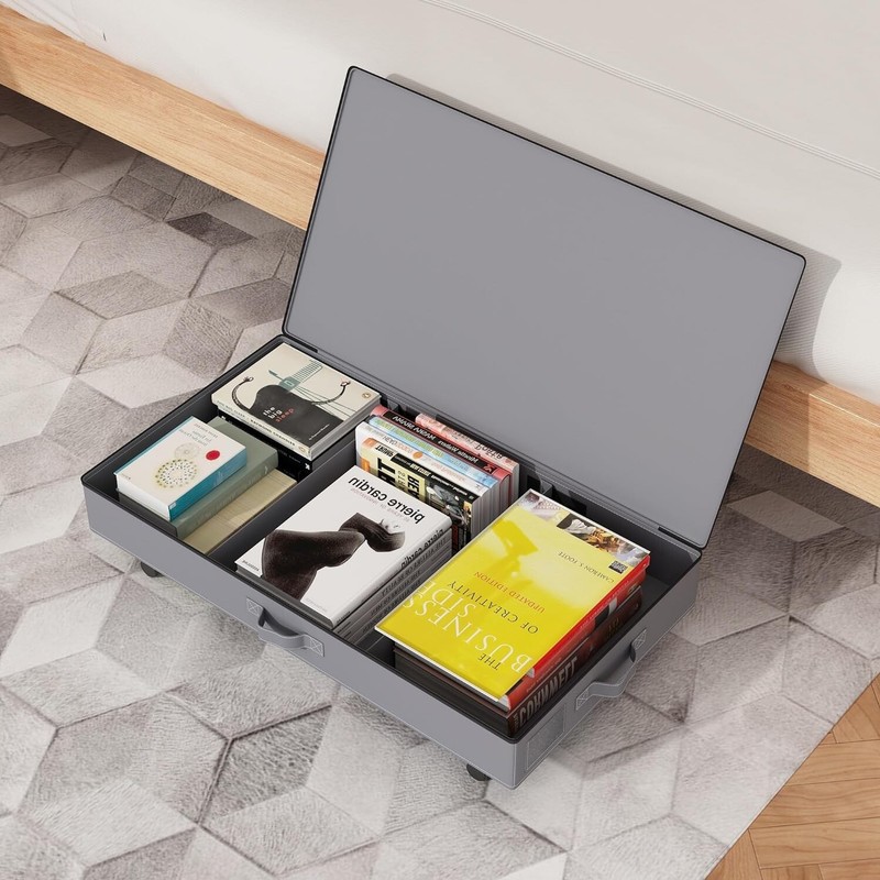 * BEEST * UNDER-BED STORAGE ' 2 PACK ' 53 L ' MADE OF STRONG 600D OXFORD CLOTH ' gallery