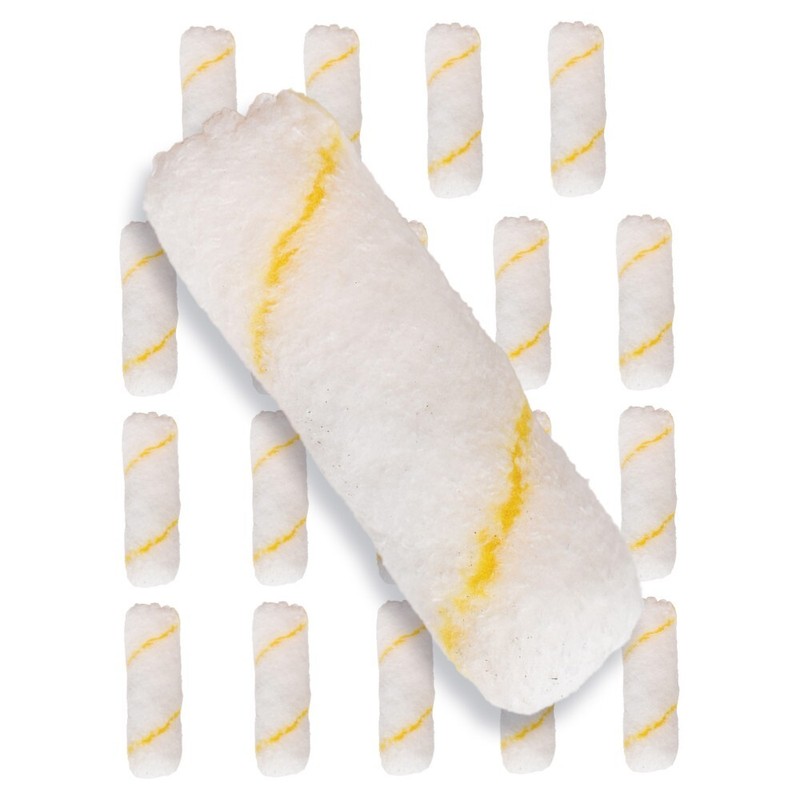 Pro Grade 4" Mini Paint Rollers Cover Set Wall Painting Roller Naps gallery