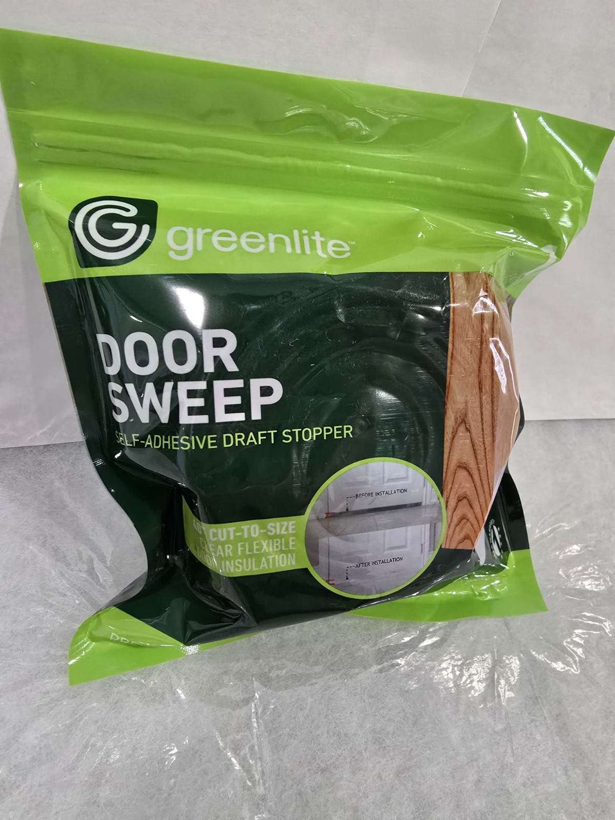 Under Door Sweep Weather Strip Door Draft Stopper Blocker Strong Adhesive gallery