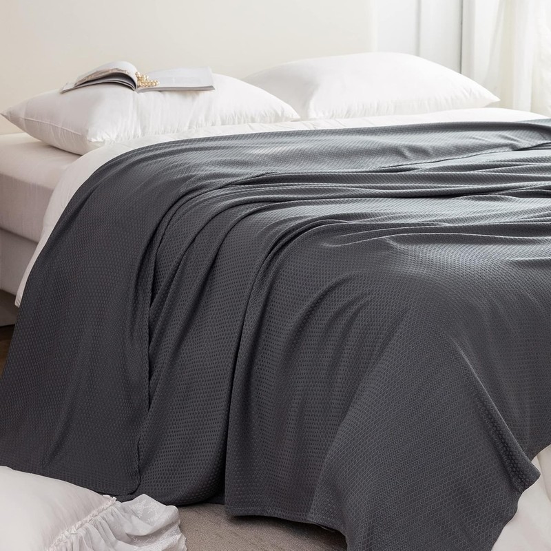 Cooling Blanket, 100% Rayon Derived from Bamboo, Cool Summer Blanket for Hot ... gallery