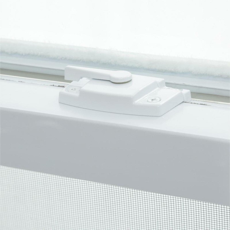 Universal/Reversible Sliding White Vinyl Window with Buck Frame gallery