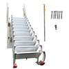 Side-mounted Loft Wall Ladder Stairs 9.19ft Pull Down Folding Loft Ladder Stairs gallery