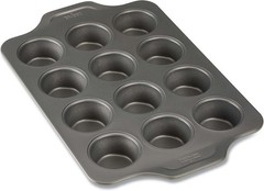 Pro-Release Nonstick Bakeware Muffin Pan 12 Cup Oven Safe 450F Half Sheet