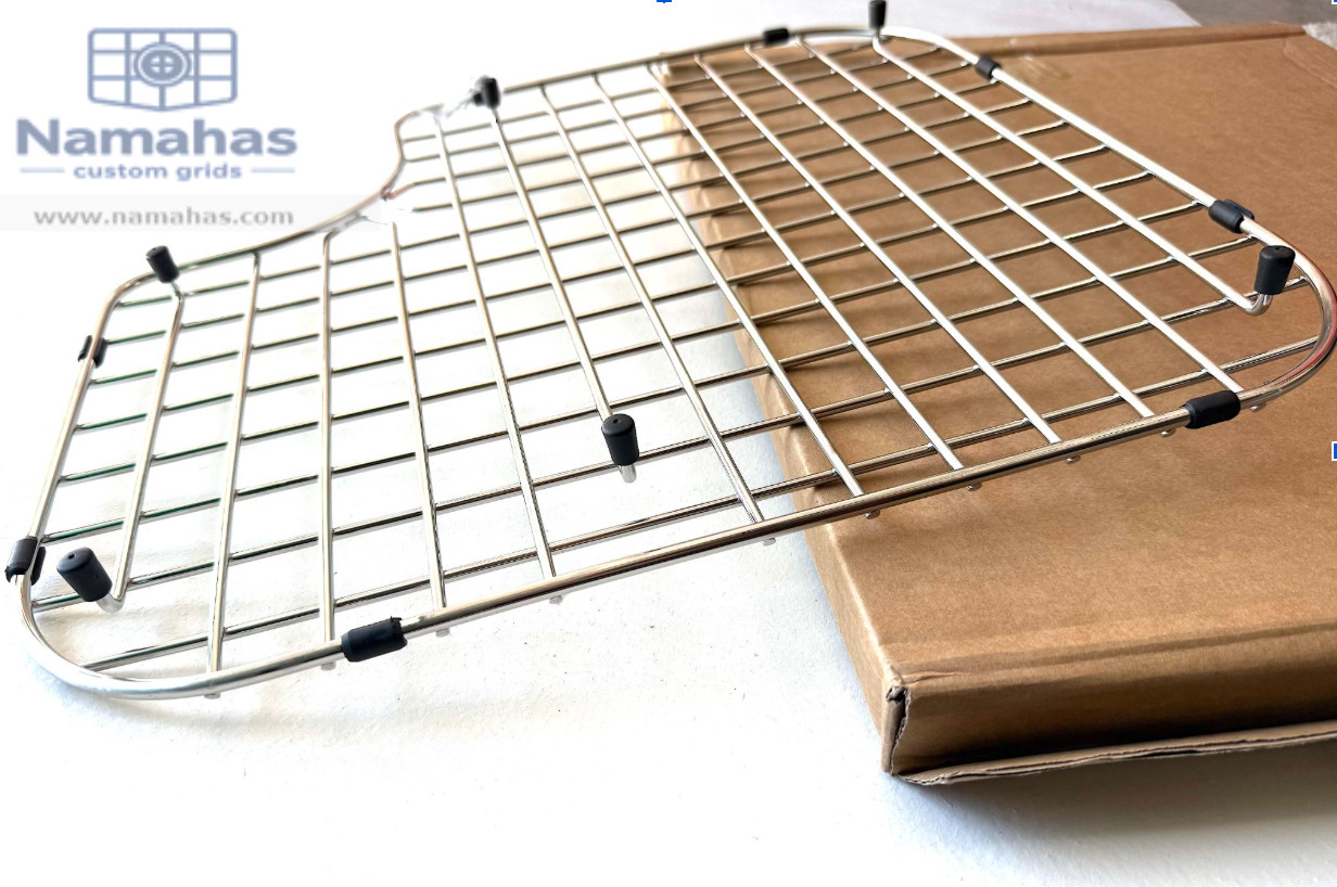 Sink bottom grid compatible with Franke GN20-36S custom made for GNX110-20 gallery