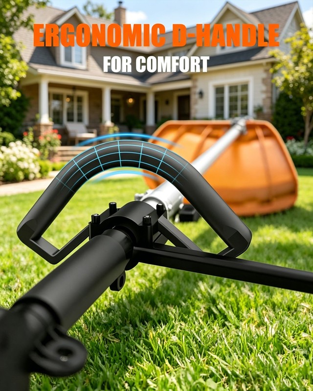 26CC 6 in 1 2-Stroke Grass String Trimmer Brush Cutter Gas Trimmer Weed Eater US gallery