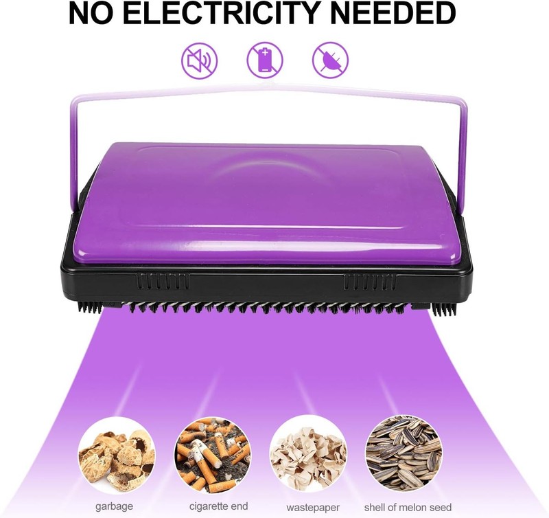 Carpet Sweeper Cleaner for Home & Office, Rugs, Pet Hair, Dust & Small Debris gallery