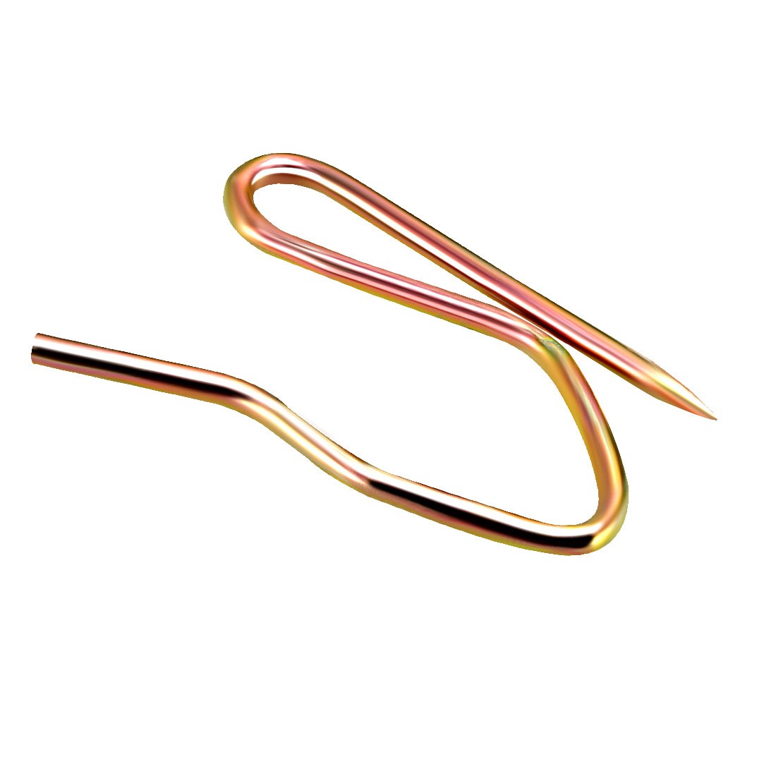 Curtain Hooks Metal Pin-On Drapery Hooks for Window Curtain Bronze Tone 30Pack gallery