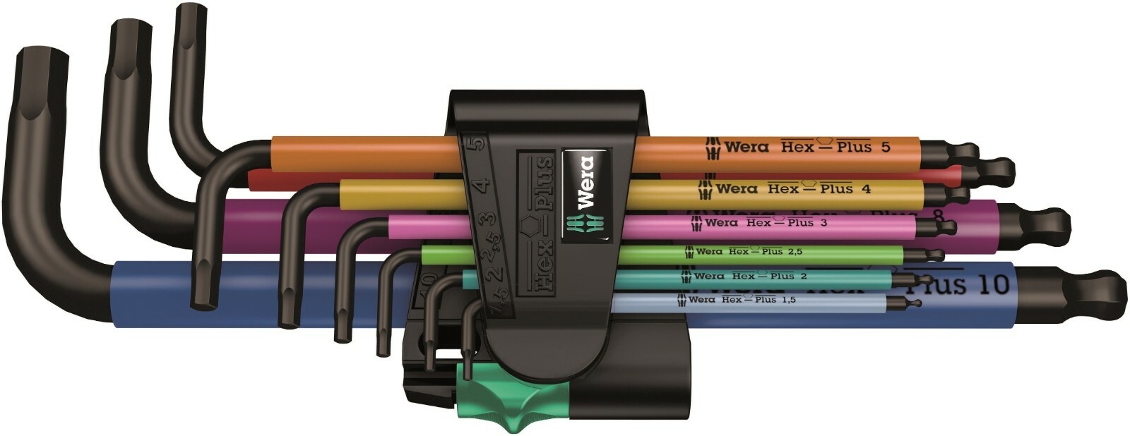 Wera 950/9 Hex-Plus Multicolor 1 SB L-Key Set Metric 9 Pieces 05073593001 gallery