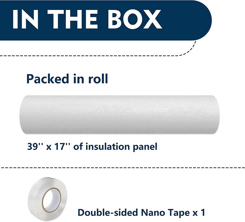 Pearwow Window Air Conditioner Surround Foam Insulation Panels,Ac Side Insulatin gallery