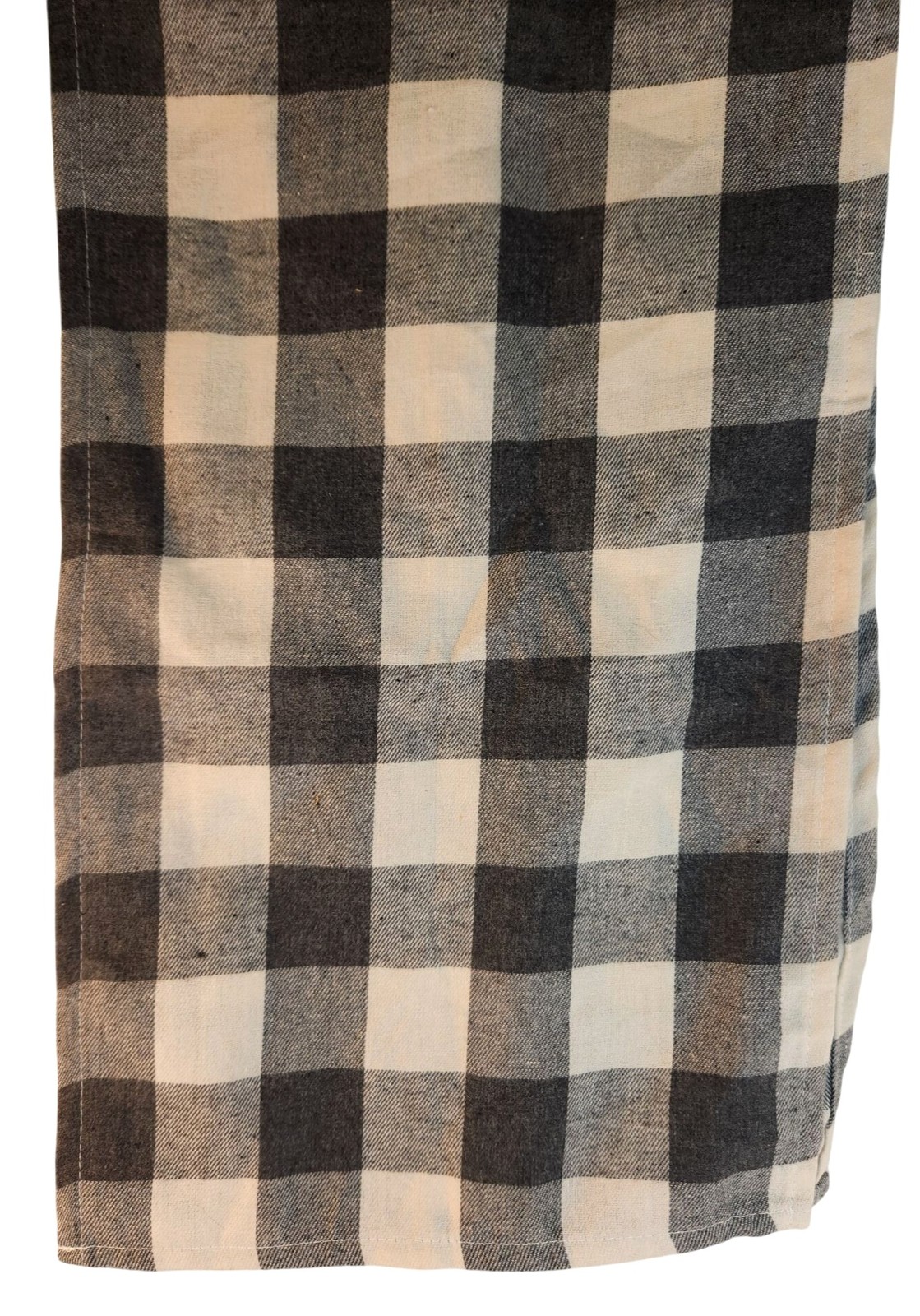 Gray & Cream Buffalo Checkered Cotton Table Runner 12x70 Inches Classic Farmhous gallery