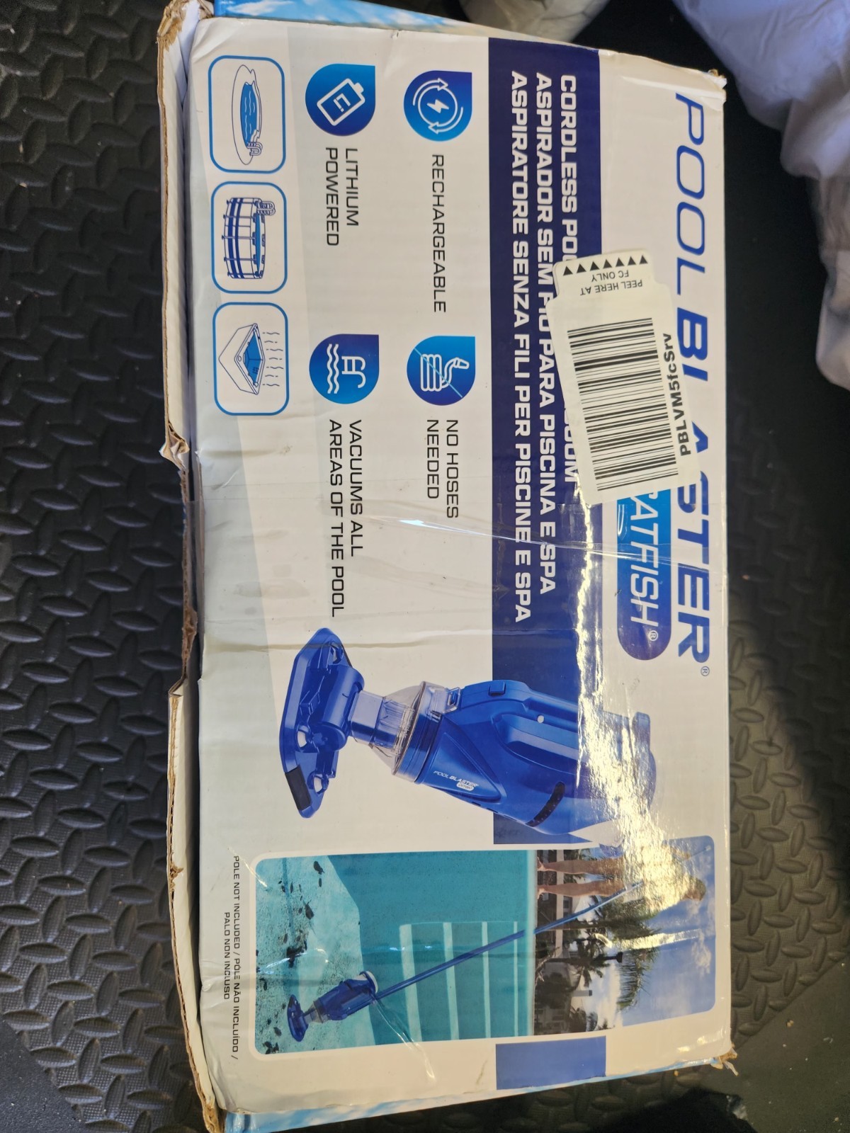 Pool Blaster Catfish Cordless Rechargeable Lithium Pool & Spa Vacuum w/ Guide gallery